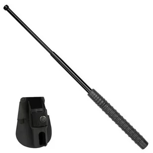 ESP - Hartowana pałka teleskopowa z kaburą Fobus - 18'' - Rękojeść Extra Grip - Czarny - EXB-18H BLK BH-24 - Pałki obronne - miniaturka - grafika 1