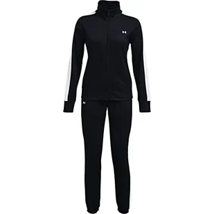 Under Armour Damskie spodnie Tricot Tracksuit Pants, czarne, S EU - Spodnie damskie - miniaturka - grafika 1