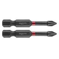 Narzędzia warsztatowe - Topex Grupa sp. z o.o. S.K. Bity udarowe PH1x50mm 2szt. 56H518 - miniaturka - grafika 1