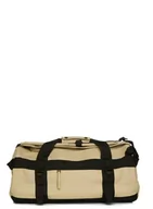 Torby podróżne - Torba podróżna 2w1 Rains Duffel Bag Small - sand - miniaturka - grafika 1