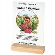 Ramki na zdjęcia - Ramka Ze Zdjęciem Od Wnuczka Dla Dziadków Y9 - miniaturka - grafika 1