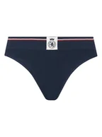Majtki damskie - Tommy Hilfiger Stringi UW0UW06063 Granatowy - miniaturka - grafika 1