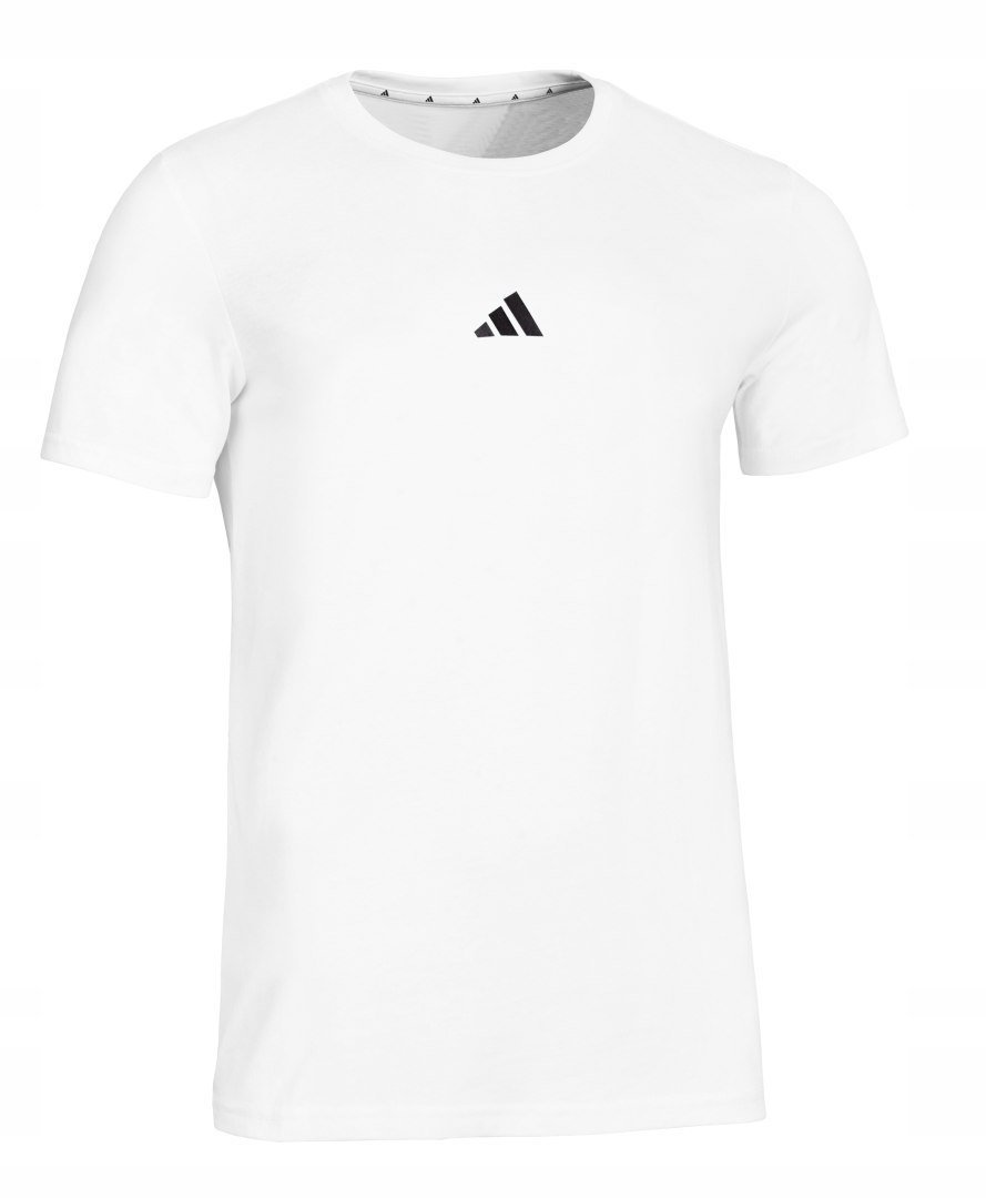 ADIDAS WYGODNA KOSZULKA MÄSKA BAWEĹNIANA Z HAFTOWANYM LOGIEM rozm 4XL