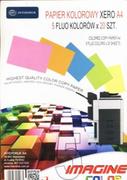 Artykuły biurowe - Papier ksero A4/100 kartek 5 kolorów Pastel - miniaturka - grafika 1
