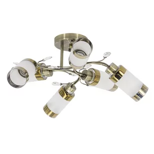 Lampa sufitowa GRACJA 8267/6 21QG Elem - Lampy sufitowe - miniaturka - grafika 1