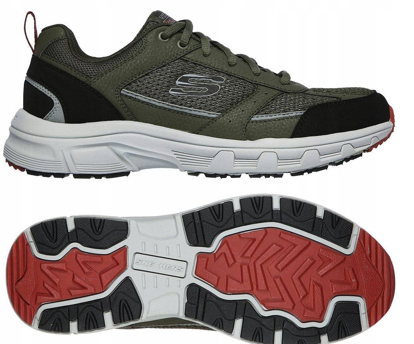 Buty męskie Skechers Oak Canyon-Verketta oliwkowe 51898 OLBK 40