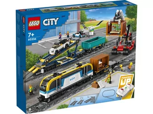 LEGO City Pociąg towarowy 60336 - Klocki - miniaturka - grafika 1