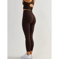 Spodnie sportowe damskie - Legginsy fitness damskie Beshaped Body Boost modelujące - miniaturka - grafika 1