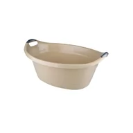 Inne artykuły do sprzątania - Miska / wanienka plastikowa Artgos owalna beżowa 14 l - miniaturka - grafika 1