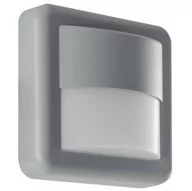 Lampy ogrodowe - Ideus FIDO LED 4W L GREY 4000K 3689 kinkiet ogrodowy szary IDE3689 - miniaturka - grafika 1