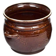 Inne naczynia kuchenne - Beczka staroć 5,5 l brązowa - miniaturka - grafika 1