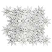 Płytki ceramiczne - Dunin Carrara White Armor Bloom - miniaturka - grafika 1