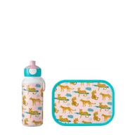 Lunch boxy - Mepal Mepal Campus Leopard zestaw do przerwy  idealny do szkoły i na czas wolny  butelka do picia dla dzieci, 1150 107410165388 - miniaturka - grafika 1