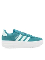 Buty dla dziewczynek - adidas Sneakersy Vl Court Bold J IH4778 Niebieski - miniaturka - grafika 1