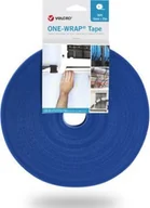 Taśmy klejące - VELCRO One Wrap o szerokości 16 mm, niebieska, 25 m - miniaturka - grafika 1