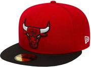 Czapki męskie - New Era Chicago Bulls NBA Basic Cap 10861624 Rozmiar: 7 1/4 - miniaturka - grafika 1