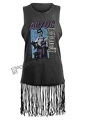 Bluzki damskie - tunika damska AC/DC - DIRTY DEEDS VINTAGE, na ramiączkach-XL - miniaturka - grafika 1