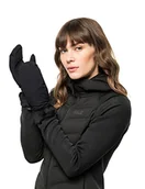 Rękawiczki - Jack Wolfskin Damskie rękawiczki Stormlock HIGHLOFT MITTEN WMN rękawiczki, czarne, M 1907831-6000003 - miniaturka - grafika 1