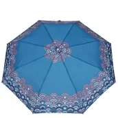 Parasole - Parasol damski Pełny automat Malowidła na turkusie Wiatroodporny - miniaturka - grafika 1