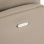 Plecaki - Wygodny miejski plecaczek damski z gładkiej skóry ekologicznej - David Jones - miniaturka - grafika 1