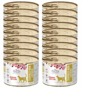 Mokra karma dla kotów - 4Vets Cat Urinary Non-struvite 18x185g - miniaturka - grafika 1