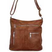 Torebki damskie - Uniwersalna Torebka Damska Listonoszka firmy Herisson 13K392 Ruda - miniaturka - grafika 1