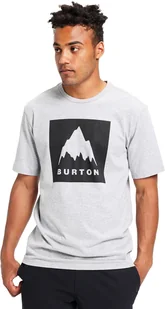 t-shirt męski BURTON CLASSIC MOUNTAIN HIGH SS Gray Heather - Koszulki męskie - miniaturka - grafika 1