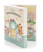 Ozdoby bożonarodzeniowe - NICI mymochi Kalendarz adwentowy z kosmetykami, 24 niespodzianki, dla dziewczynek od 3 lat, kalendarz świąteczny Kawaii z prezentami, 27 x 22 x 5 cm, beżowy – 62588 - miniaturka - grafika 1
