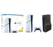 Konsole Playstation - Sony PlayStation 5 Slim E Chassis PS5 1TB z napędem + Panele FroggieX FX-P5-C6-B - miniaturka - grafika 1