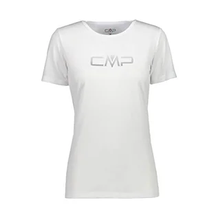 Koszulki i topy damskie - CMP CMP damski T-shirt, Bianco, 48 39T5676P - grafika 1