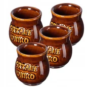 Kubki - Kubek kamionkowy z napisem Olympia 0.25L, 4 szt. - miniaturka - grafika 1