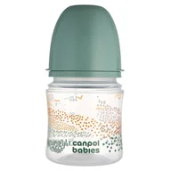 Butelki dla niemowląt - Canpol Babies Butelka antykolkowa EasyStart Mountains 120ml green - miniaturka - grafika 1