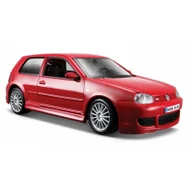 Kolekcjonerskie modele pojazdów - Model kompozytowy Volkswagen Golf R32 Grana 1/24 czerwony Maisto - miniaturka - grafika 1