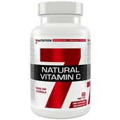 Witaminy i minerały dla sportowców - 7Nutrition Natural Vitamin C 60vegcaps - miniaturka - grafika 1