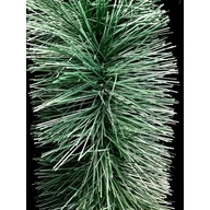 Ozdoby bożonarodzeniowe - Łańcuch dekoracyjny zielony 300 x 12 cm - miniaturka - grafika 1