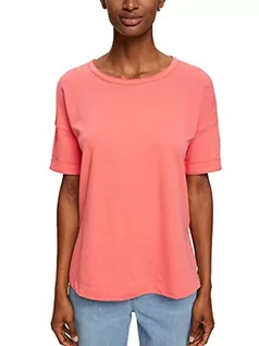 Koszulki i topy damskie - Esprit Damska koszulka dresowa, 640/Coral Red, XS - grafika 1
