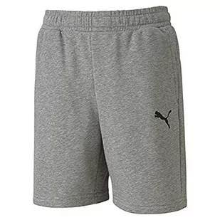 Puma chłopięcy Teamgoal 23 nieformalne szorty Jr dzianinowe szorty Medium Gray Heather 176 656712 - Spodnie i spodenki dla chłopców - miniaturka - grafika 1