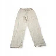 Spodnie damskie - Materiałowe spodnie damskie L - miniaturka - grafika 1