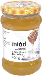 Gal Miód nektarowy wielokwiatowy z mleczkiem pszczelim 400 g - Miód - miniaturka - grafika 2