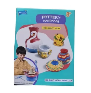 Glina zapas do koła garncarskiego 1200g - Masy plastyczne - miniaturka - grafika 1