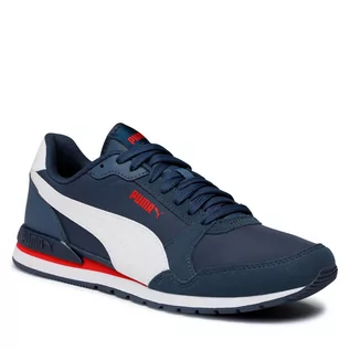 Sneakersy damskie - Puma Sneakersy St Runner V3 Nl 384857 08 Sargasso Sea/White/Red - grafika 1