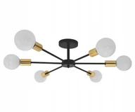 Lampy sufitowe - Lampa Sufitowa Żyrandol Plafon Pająk 6 Złota E27 - miniaturka - grafika 1