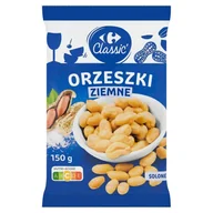 Orzeszki - Carrefour Classic Orzeszki ziemne solone 150 g - miniaturka - grafika 1