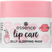 Balsamy do ust - Essence Lip Care Jelly Sleeping Mask nocna maska do ust 02 Strawberry Milkshake 8g - miniaturka - grafika 1