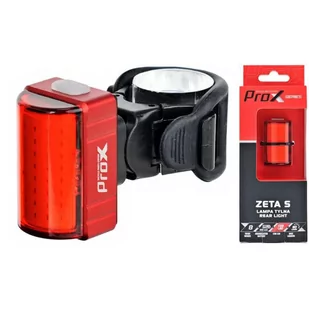 Rowerowa lampka tylna Prox Zeta S Cob led 80lm usb 500 mah - Lampki rowerowe - miniaturka - grafika 1