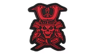 101 Inc. - Naszywka 3D - Samurai Skull - Czerwony - Odzież taktyczna i umundurowanie - miniaturka - grafika 1
