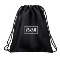 Derform Worek na obuwie Backup Czarny WOB6A56 - Worki na buty - miniaturka - grafika 1