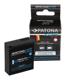 Patona Platinum do Panasonic DMW-BLG10, DMW-BLE9 - Akumulatory do aparatów dedykowane - miniaturka - grafika 1