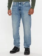 Spodnie męskie - Calvin Klein Jeans Jeansy Regular Taper J30J324556 Niebieski Regular Fit - miniaturka - grafika 1