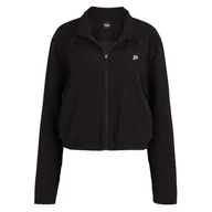 Kurtki damskie - Damska Kurtka FILA ROVERETO CROPPED FAW0378-80010 – Czarny - miniaturka - grafika 1